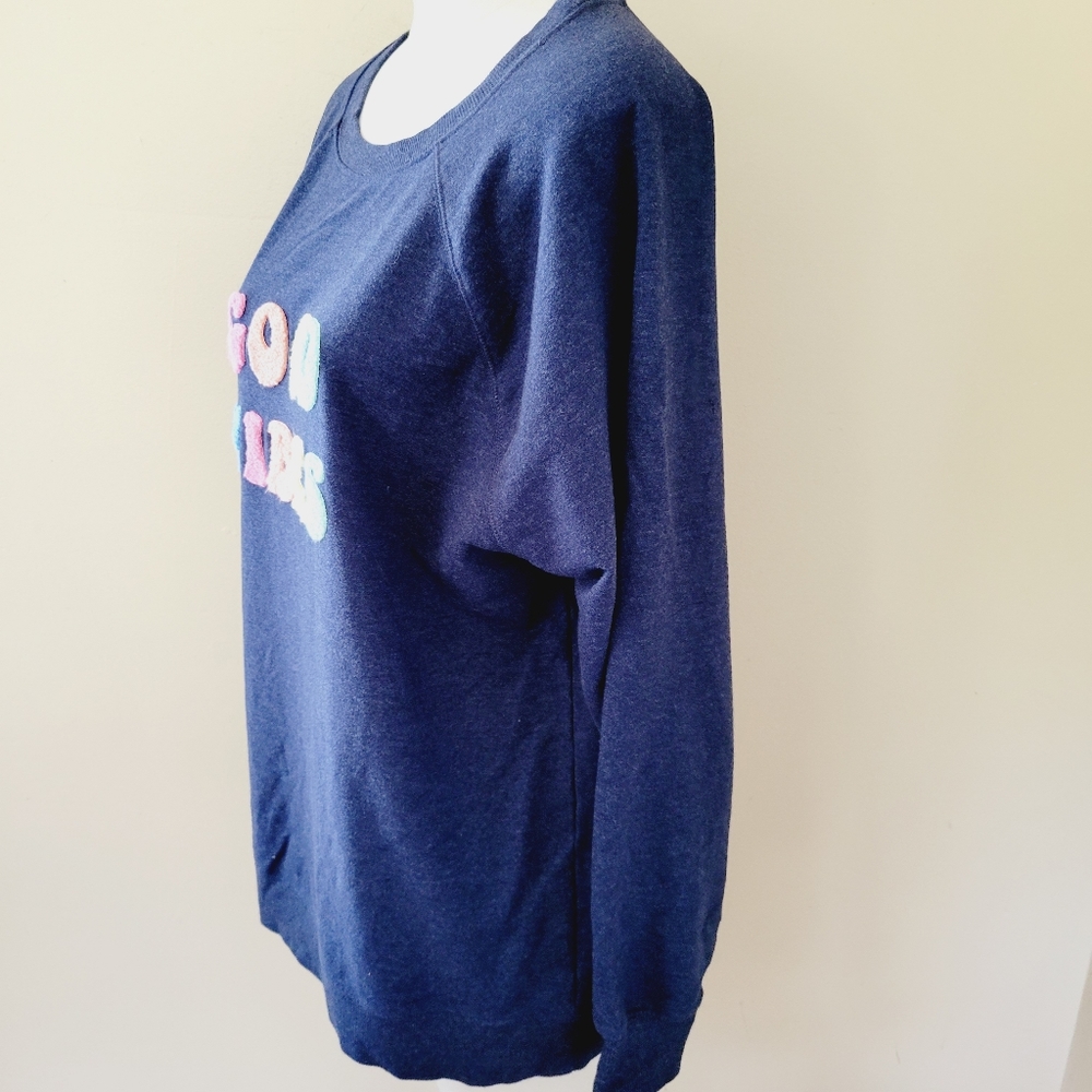 Wildfox Statement Sweatshirt Size Medium - image 5